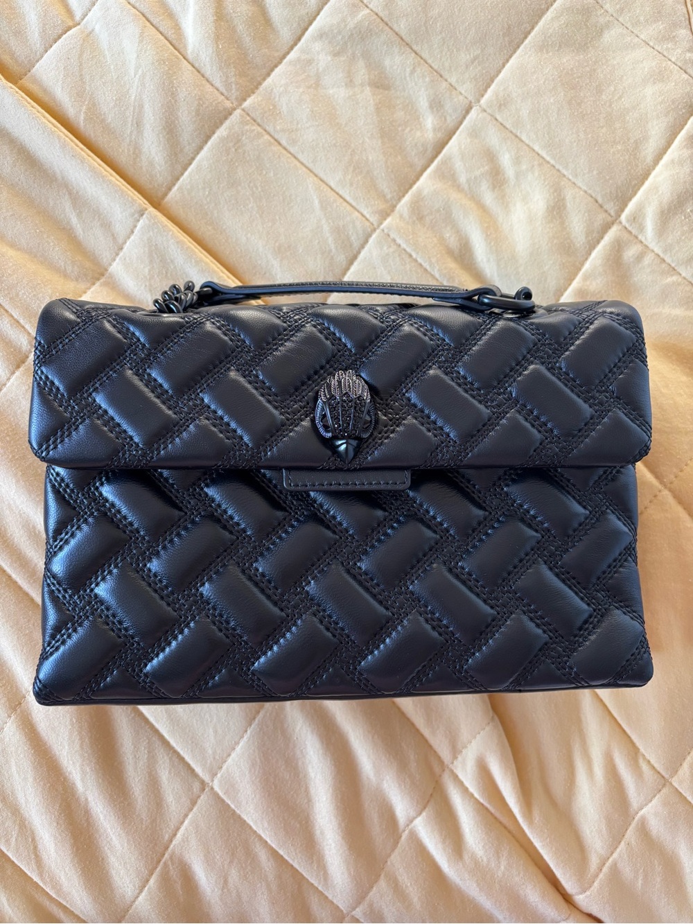 Kurt Geiger Kensington Drench Bag in Black